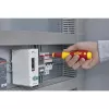 Sukimo momento adapteris Wiha easyTorque 1,2 Nm raudonai geltonas, skirtas SlimBits SlimVario
