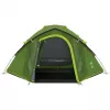Coleman Dome Tent Darwin 4 Plus Blackout palapinė – 4 vietų tunelinė palapinė su prieangiu, tamsiai žalia/šviesiai žalia