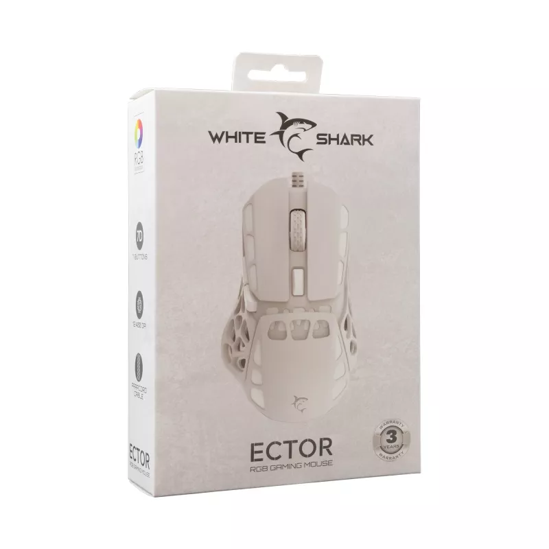 Pelytė White Shark GM-5016 Ector White USB
