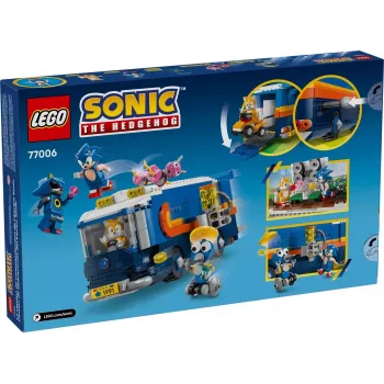 LEGO SONIC THE HEDGEHOG 77006 Team Sonic komandų sunkvežimis