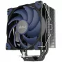 Oro aušintuvas Akasa Alucia H4 12 cm juodas mėlynas hidrodinaminis guolis