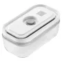 Maisto laikymo indas ZWILLING 36803-100-0 stačiakampis stiklas 0.35 L, pilkas, hermetiškas, sukraunamas
