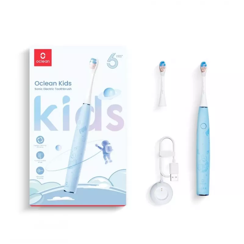 Oclean Kids Child Blue elektrinis dantų šepetėlis vaikams