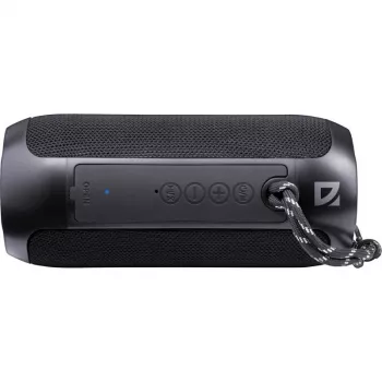 Nešiojamas Bluetooth garsiakalbis DEFENDER ENJOY S100 — 10W, Bluetooth 5.3, 5h baterija, LED apšvietimas, įmontuotas mikrofonas