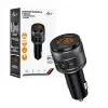 Art MP3TR FM-57 Black automobilinis FM siųstuvas su Bluetooth
