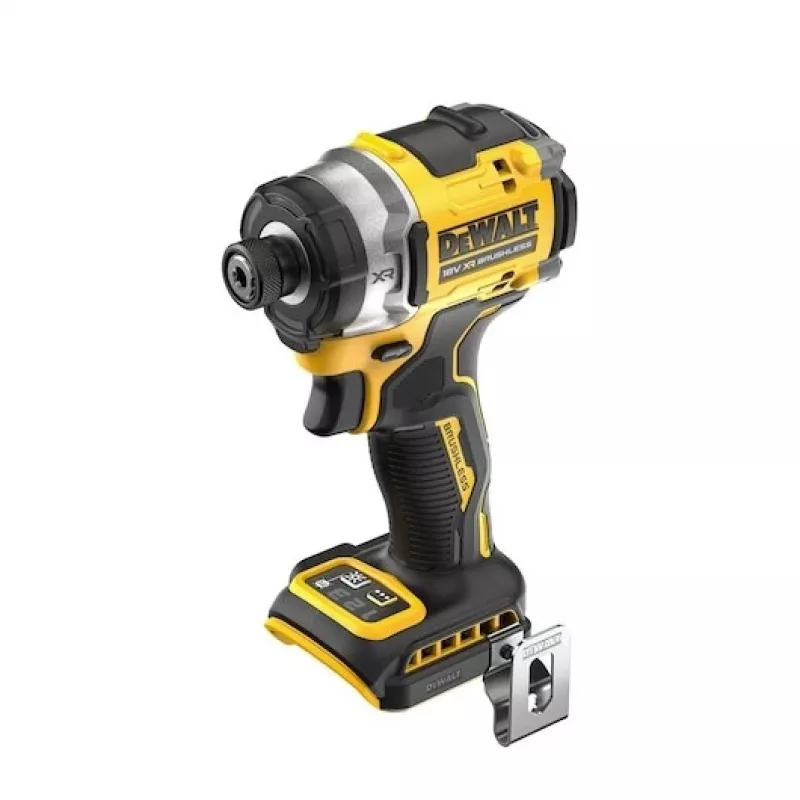 DeWALT DCF860N-XJ akumuliatorinis suktuvas/impulsinis veržliasukis 3800 RPM Juoda, Geltona
