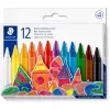 Pieštukai vaškiniai Staedtler 229 12 C12 jumbo, 12 vnt., įvairių spalvų