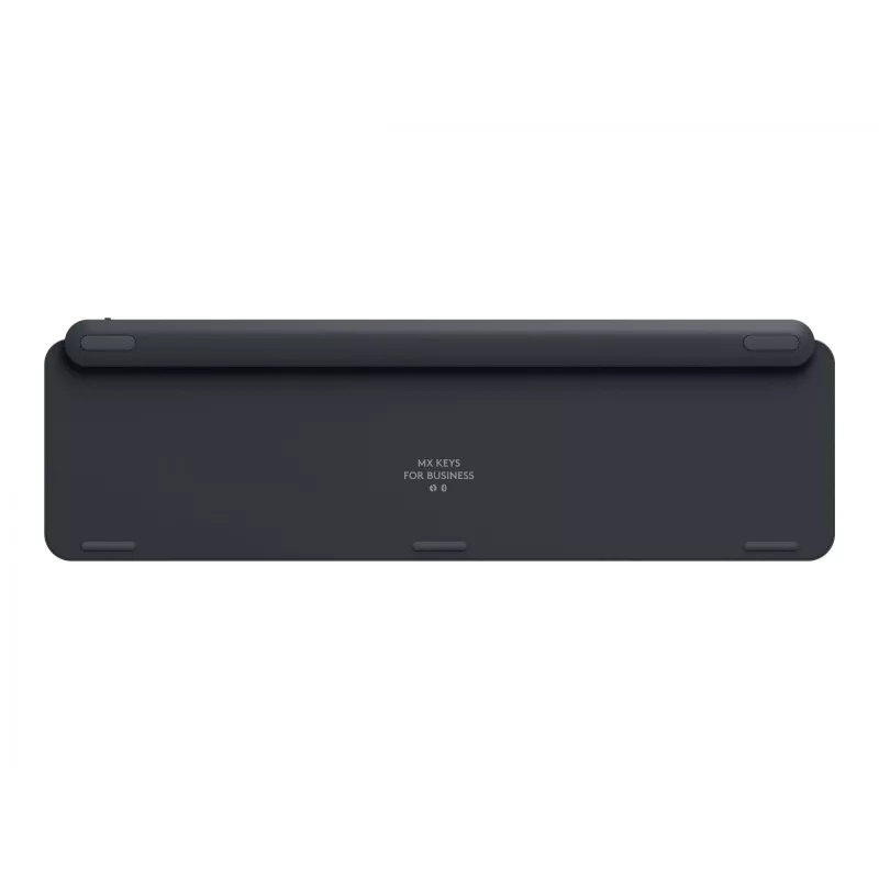 Logitech MX Keys for Business – belaidė klaviatūra su foniniu apšvietimu – Bluetooth, 2,4 GHz – QWERTY – GB – Graphite (920-010250)