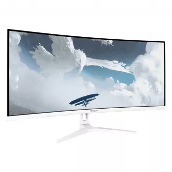 Išlenktas monitorius Arozzi Nova 34 colių (86,4 cm) VA LED 3440×1440 21:9 1 ms Baltas