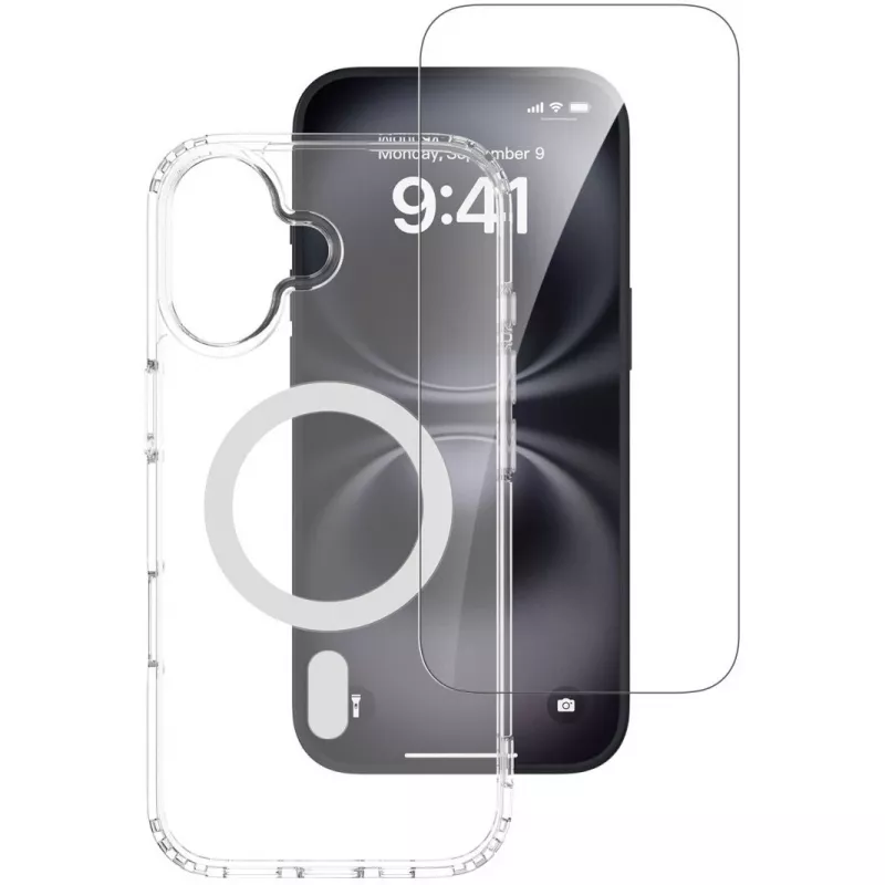 4smarts Border Case iPhone 17 15,9 cm Skaidrus