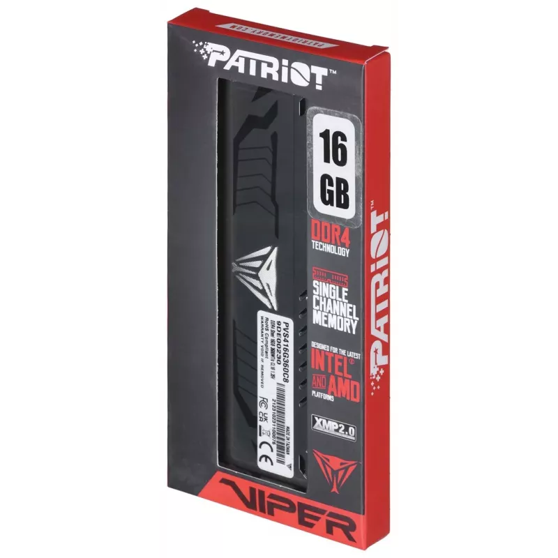 Patriot Memory Viper Steel DDR4 16 GB 3600 MHz atminties modulis
