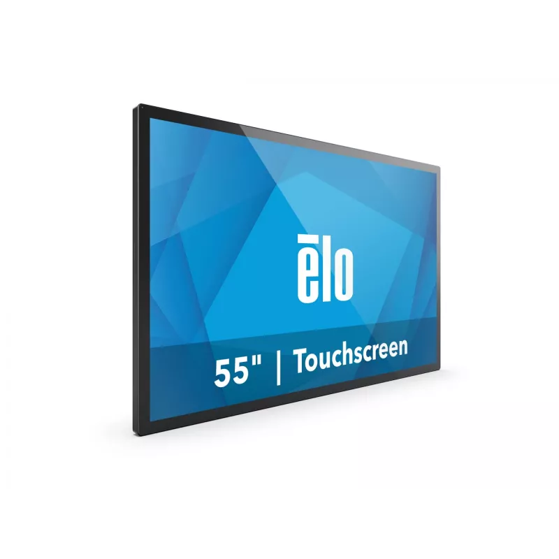 Elo 5554L liečiamasis monitorius, 138,6 cm (54,6 inch), projekcinė talpinė, 4K, USB-C, Ethernet, komplektas, juodas