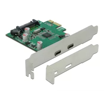 DeLOCK PCI Express x1 kortelė su 2 x USB Type-C™ lizdais