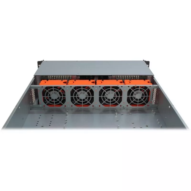 Inter-Tech IPC 2U-20255 - Rėminis montažas - 2U - pilnas AT - be maitinimo šaltinio (EPS2U) - USB (88887105)