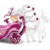 Huffy Electric Disney Princess vežimas su arkliu 6 V rožinis