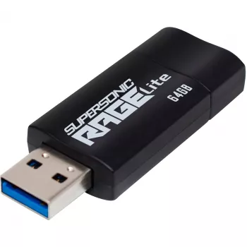 USB atmintukas PATRIOT Supersonic Rage Lite 64 GB USB Type-A 3.2 Gen 1, stumdomas, atsparus smūgiams
