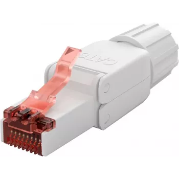 Goobay CAT 6 lauke montuojamas RJ45 kištukas UTP neekranuotas – 5,0–8,5 mm (65942)