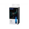 Studijinis mikrofonas BLOW su LED stovu – laidinis USB 2.0, 20–16000 Hz, jautrumas -50 dB, 237 g