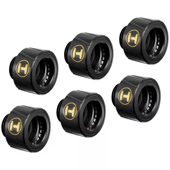 HYTE FIT-001 jungtis kompiuterio aušinimo sistemai, žalvaris, silikonas, plienas, juoda