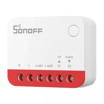 Išmanusis jungiklis Sonoff MINI-ZBRBS ZigBee 3.0 kompaktiškas relė montavimui į sieninę dėžutę