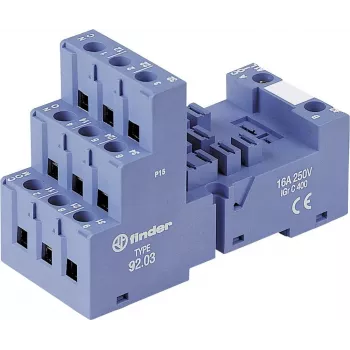 Finder Relės lizdas 1 vnt. 92.03 Serie 62 (92.03)