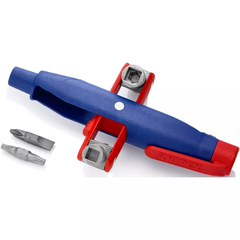 Raktas valdymo ir skirstomųjų spintų spynoms Knipex 00 11 07