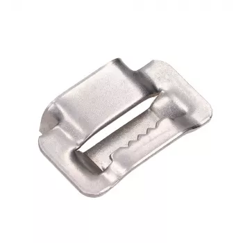 Extralink plieninis spaustukas 20 mm dantytai plieninei juostai
