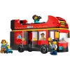 LEGO City Raudonas dviaukštis apžvalginis autobusas 60407