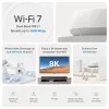 TP-Link Deco BE22 (2 vnt.) belaidis tinklo rinkinys Wi-Fi 7 (802.11be) 2,4 GHz / 5 GHz, balta spalva