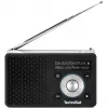 Nešiojamas radijo imtuvas TECHNISAT DIGITRADIO 1 A – DAB+/FM, OLED ekranas, USB-C, 3,5 mm ausinės, 1 W, juodas/sidabrinis