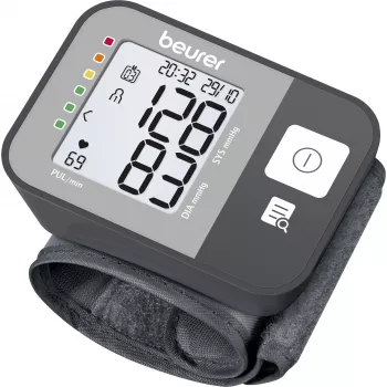 Beurer riešo kraujospūdžio matuoklis, visiškai automatinis, 2x60 atmintis, aritmijos nustatymas (659.04)