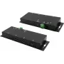 Exsys EX-1234HMVS - USB 3.2 Gen 2 4 prievadų šakotuvas - stalinis, montuojamas ant sienos - DC maitinimas