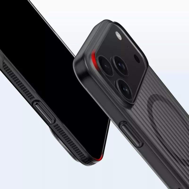 4smarts Design Case Aero, iPhone 17 Pro, juodas (541641)