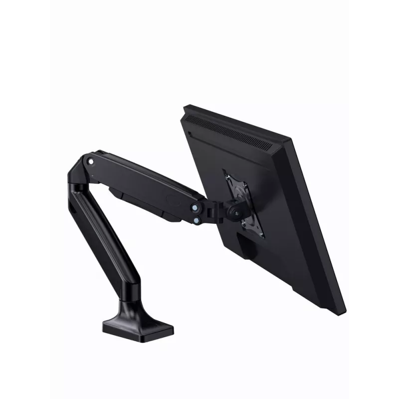 Monitorio laikiklis GEMBIRD MA-DA1-03 17–35 colių ekranams, 10 kg, VESA 75x75–100x100, spaustuvas/per angą, juodas