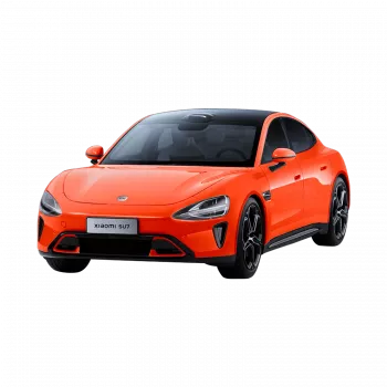 Lieto modelio automobilis Xiaomi SU7 1:18 masteliu, surinktas, W278×D108×H81,5 mm