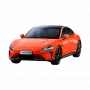 Lieto modelio automobilis Xiaomi SU7 1:18 masteliu, surinktas, W278×D108×H81,5 mm