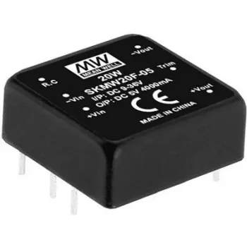 Maitinimo adapteris MEAN WELL SKMW20G-05 20W Įvadas 18-75V Išėjimas 5V