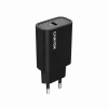 Sieninis įkroviklis CANYON OnCharge 30CL 30W PD 1 prievadas EU kištukas Juodas