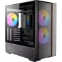 Antec FLUX Midi/Mini Tower korpusas ATX/M-ATX/M-ITX juodas be maitinimo šaltinio