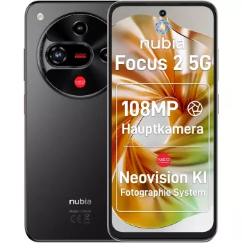 Išmanusis telefonas Nubia Focus 2 5G 6,7 colio 8 GB 256 GB Juodas