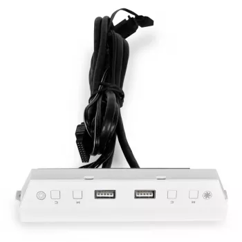 USB prijungimo modulis Lian Li LAN216-1 19 kontaktų baltas USB 3.0