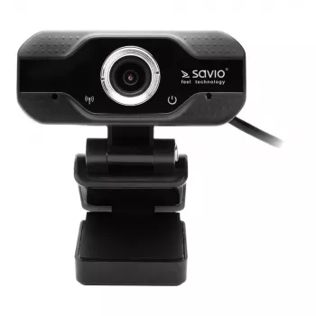 Savio internetinė kamera Webcam USB Full HD su įmontuotu mikrofonu