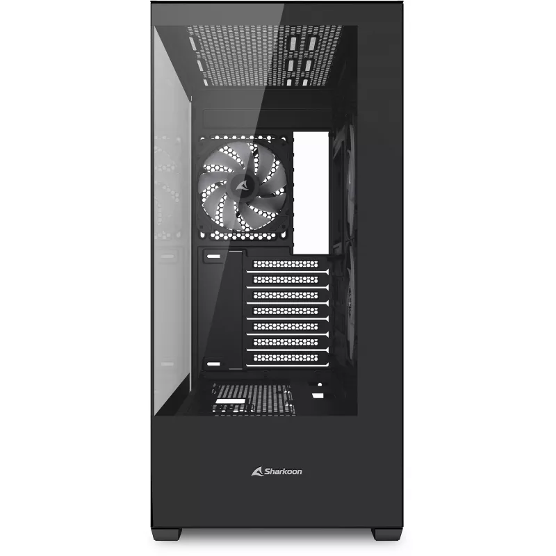 Korpusas Sharkoon SK6 ARGB Tower ATX Juodas