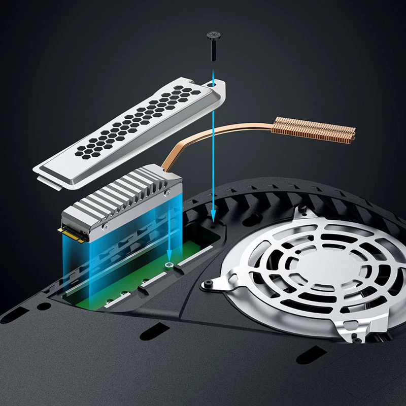 Graugear G-PS5HS01-COV Šilumos šalintuvas / Radiatorius Sidabrinis