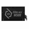 Cooler Master MPW-5001-ACBW-BE1 Elite NEX 230V, ATX, 500W, juodas maitinimo blokas