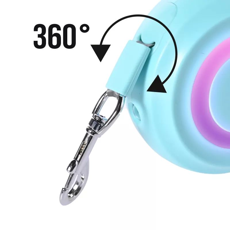 Automatinis šunų pavadėlis Verk Pupilplanet 5 m su šoniniu LED žibintu