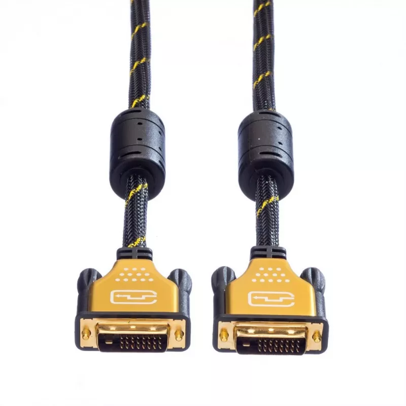 DVI monitoro laidas ROLINE GOLD 5m 11.04.5514