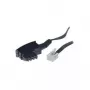 S/CONN 6 m TAE F - RJ11 juodas ShiverPeaks