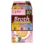INABA Ciao Broth gardėsiai katėms, vištiena, lašiša ir tunas, 10 x 40 g