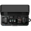 PULUZ Silikoninis apsauginis dėklas su įkrovimu DJI Mic 3 (juodas)